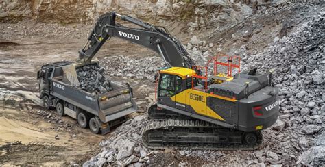 volvo 50t mini excavator|EC530E and EC550E .